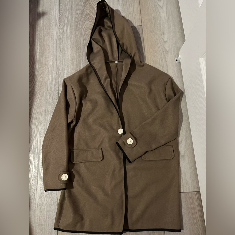 Coat with Hoodie